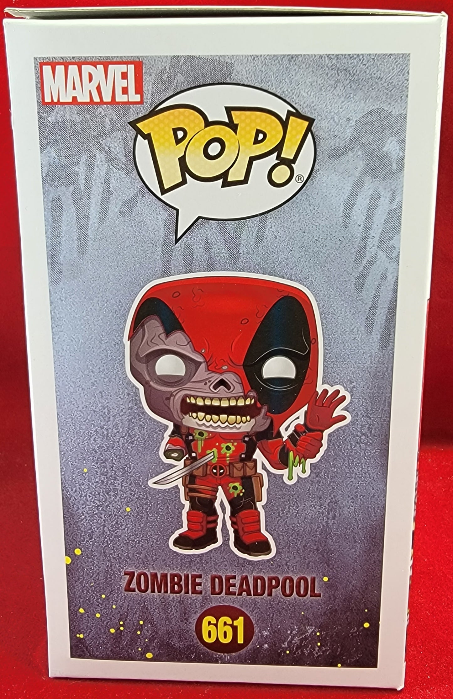 Marvel zombie deadpool funko # 661 (nib)