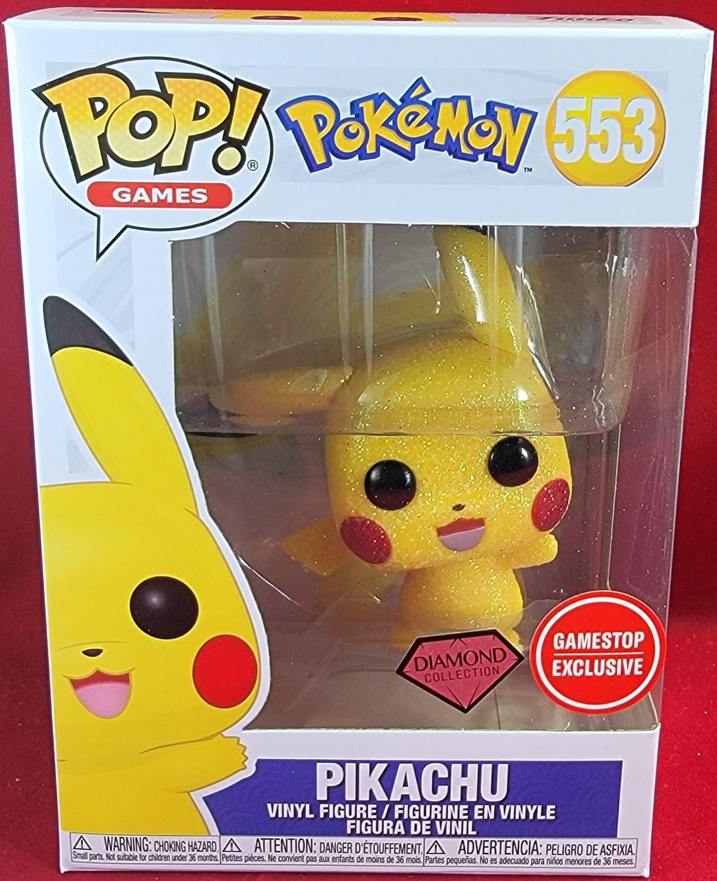 Pikachu gamestop exclusive funko # 553 (nib)