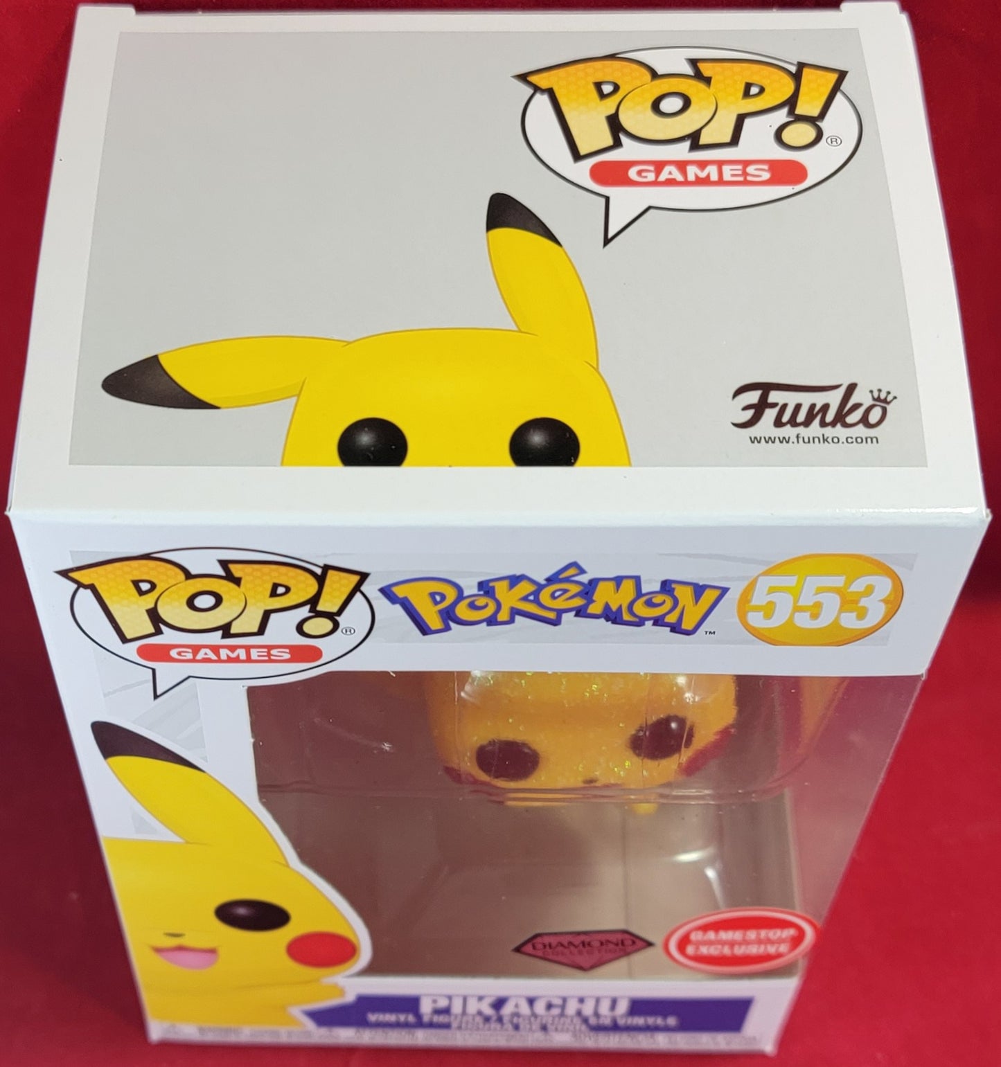 Pikachu gamestop exclusive funko # 553 (nib)