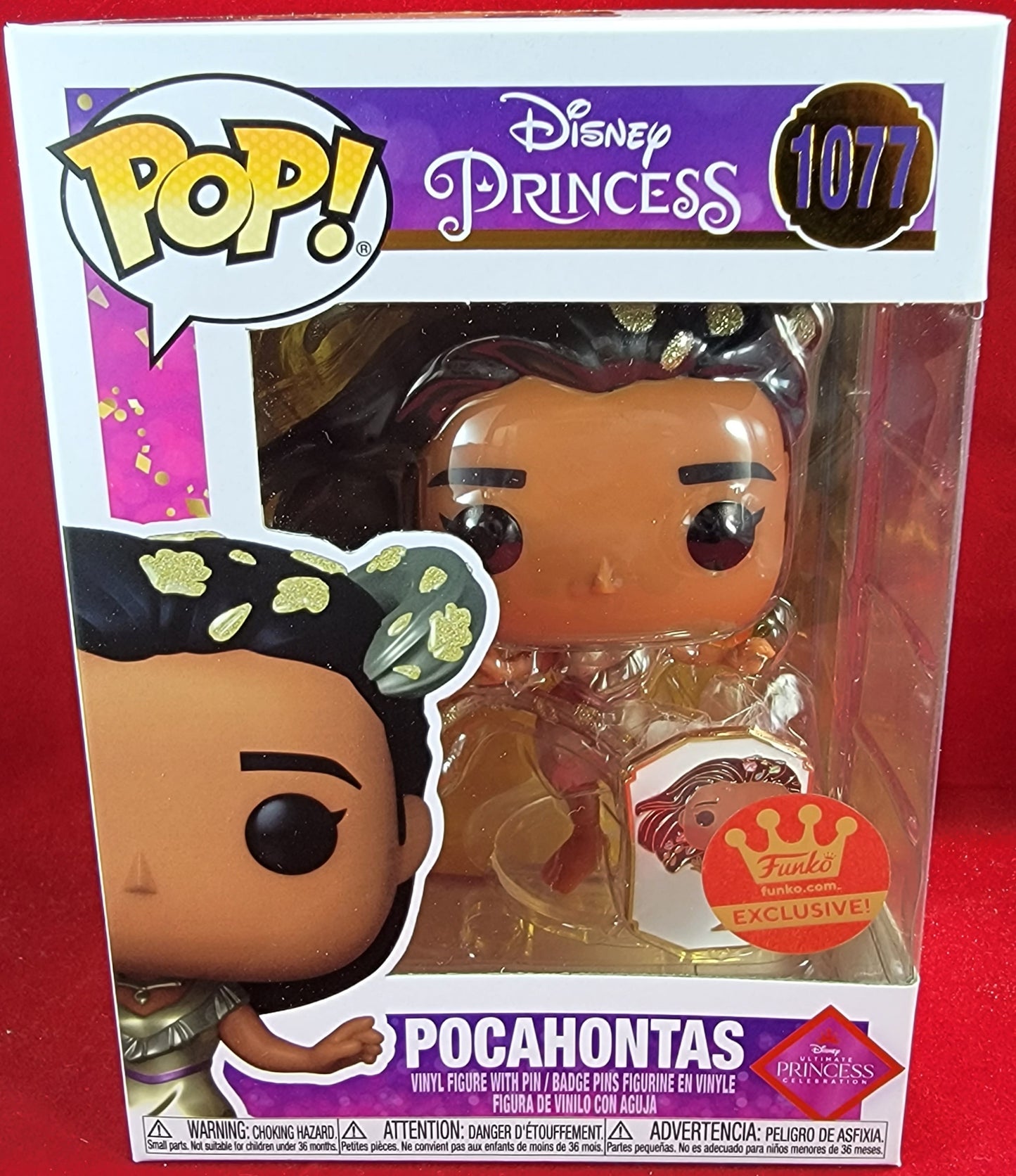 Pocahontas funko exclusive # 1077 (nib)