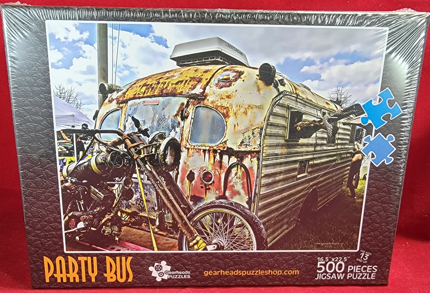 Party bus 500 piece jigsaw puzzle (nib)