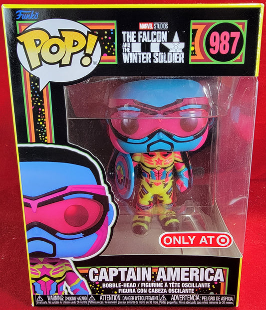 Black Light captain america target exclusive 987 (nib)