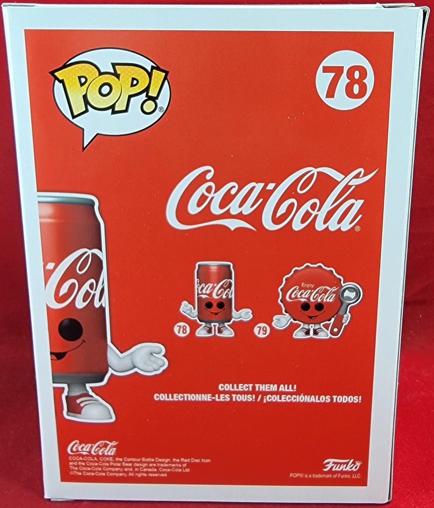 Coca-cola can funko # 78 (nib)