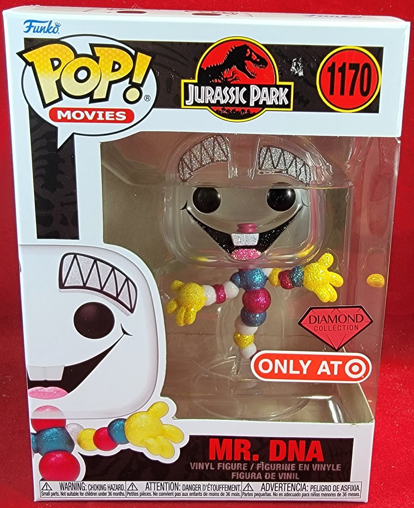 Mr. Dna target diamond exclusive funko # 1170 (nib)