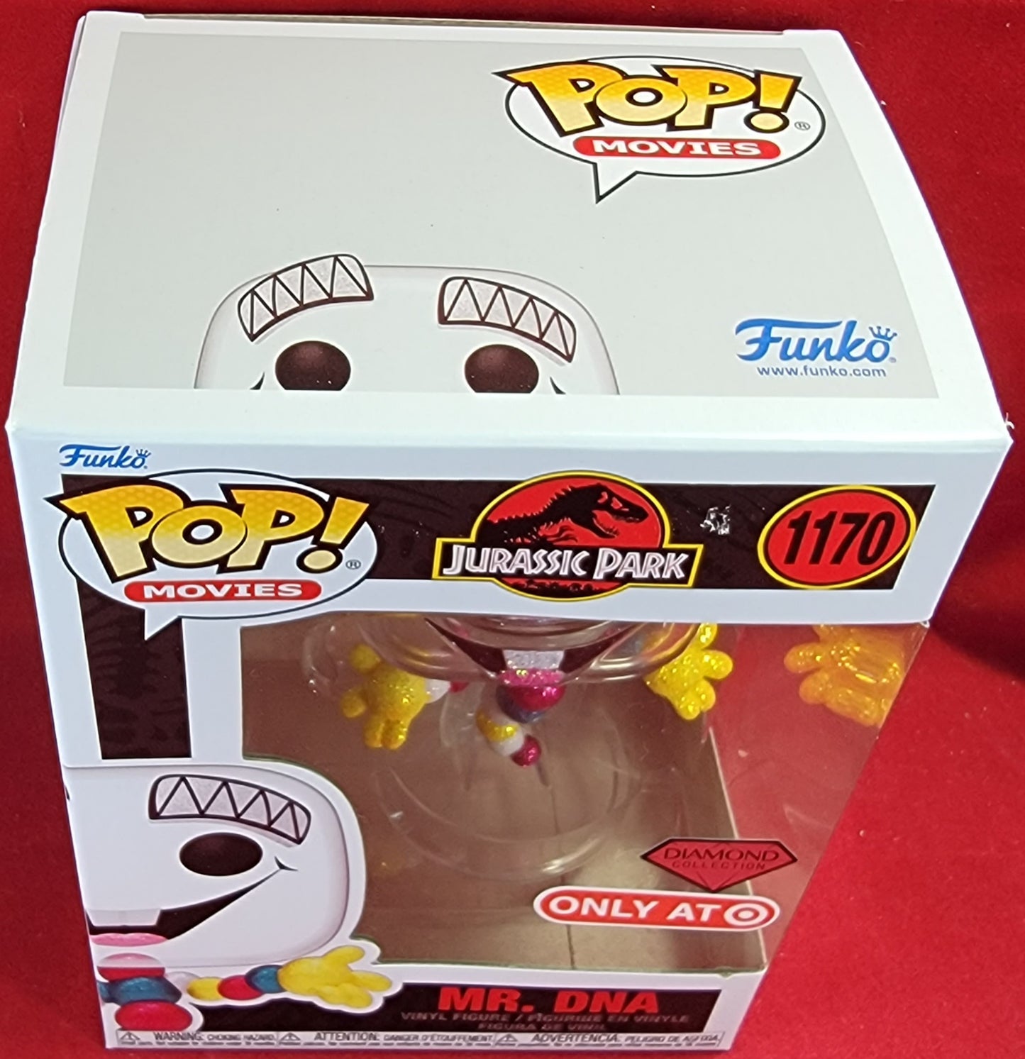 Mr. Dna target diamond exclusive funko # 1170 (nib)