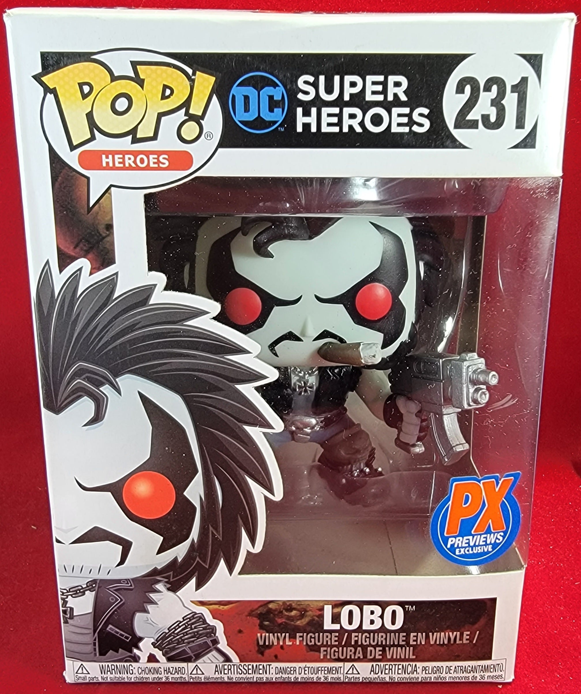 DC Super Heroes Lobo non Bloody Edition 231 Funko (nib