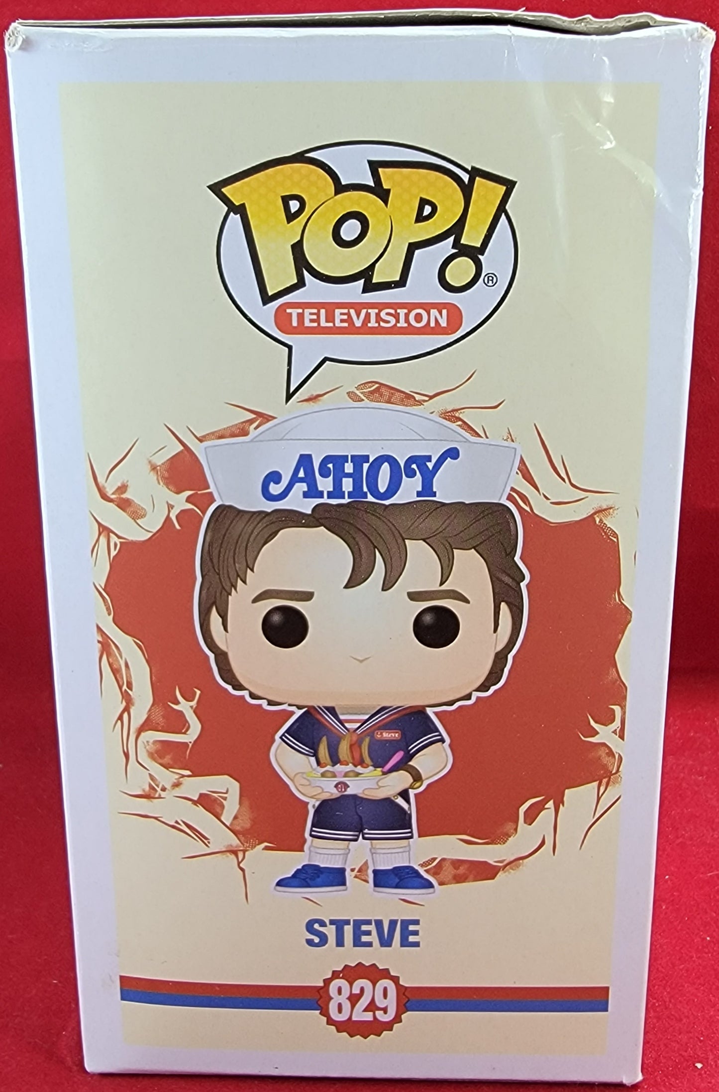 Stranger things steve baskin Robins funko # 829 (nib)