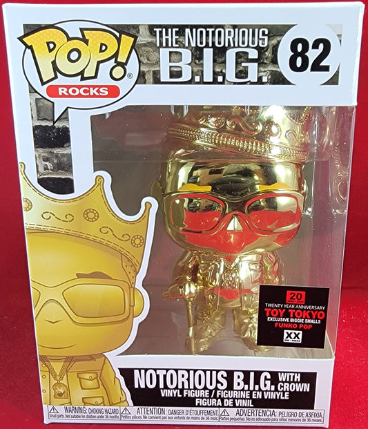 Notorious b.i.g. toy Tokyo exclusive funko # 82 (nib)
