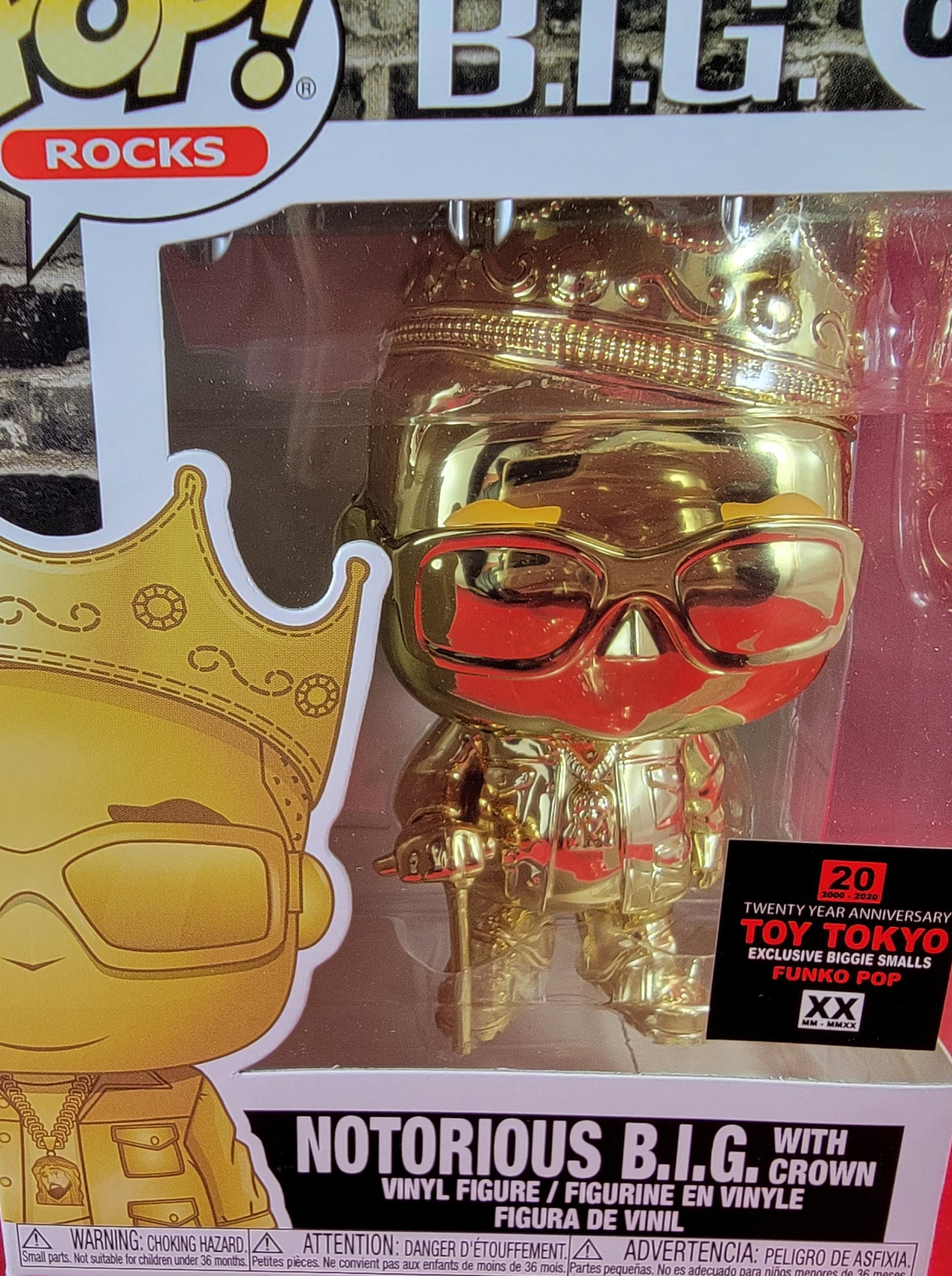 Notorious b.i.g. toy Tokyo exclusive funko # 82 (nib)