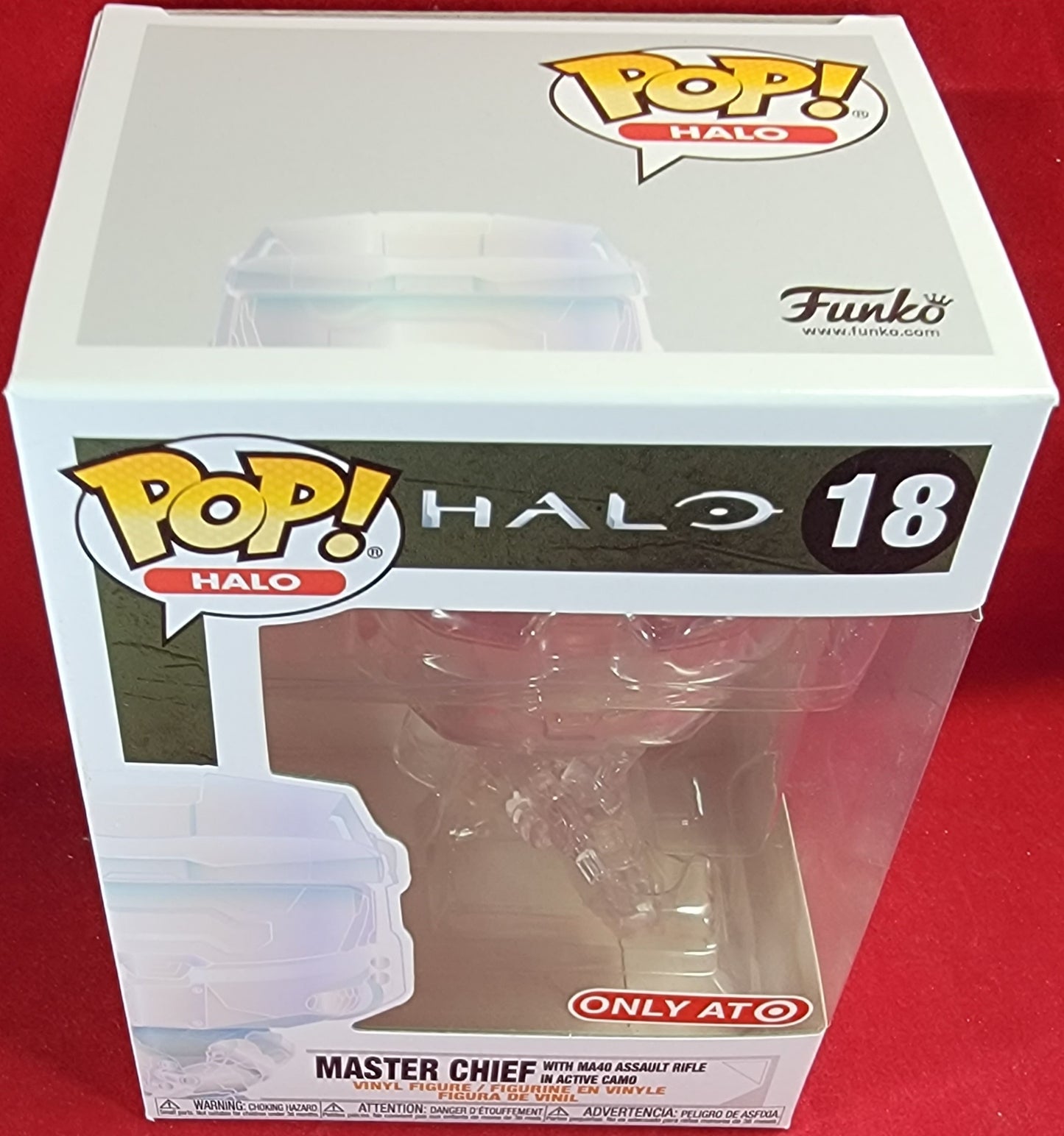 Master chief target exclusive funko # 18 (nib)