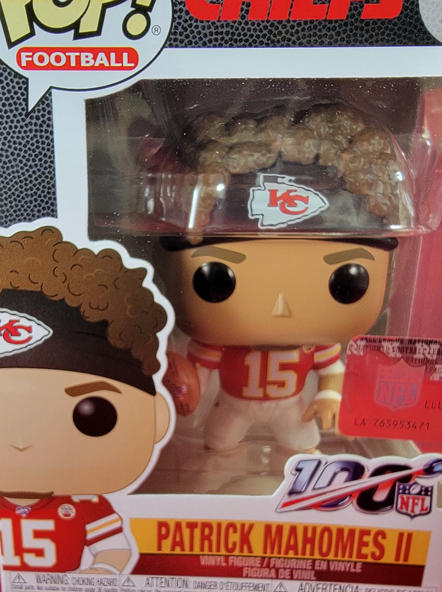 Patrick Mahomes II funko # 119 (nib)