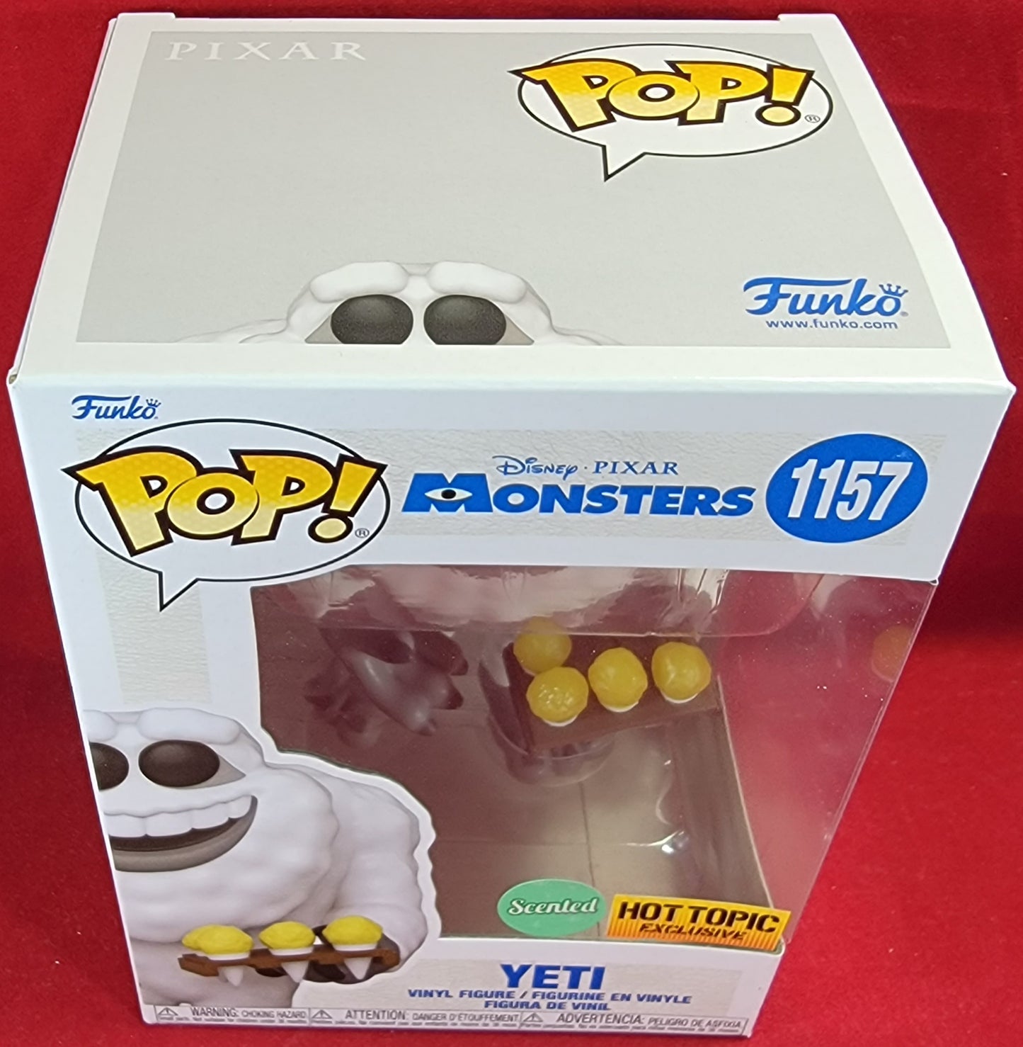 Yeti hot topic exclusive funko # 1157 (nib)