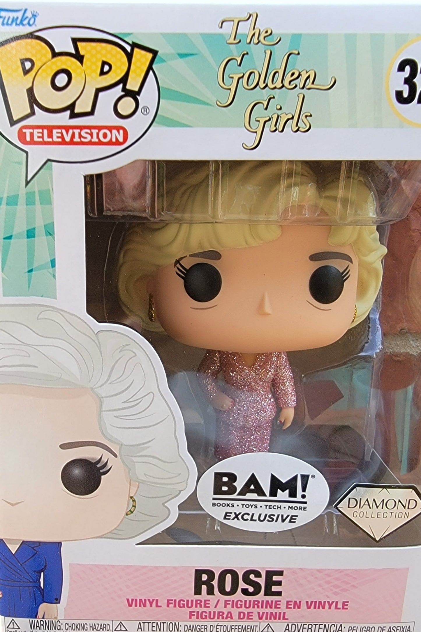 Rose bam exclusive funko # 328 (nib)
