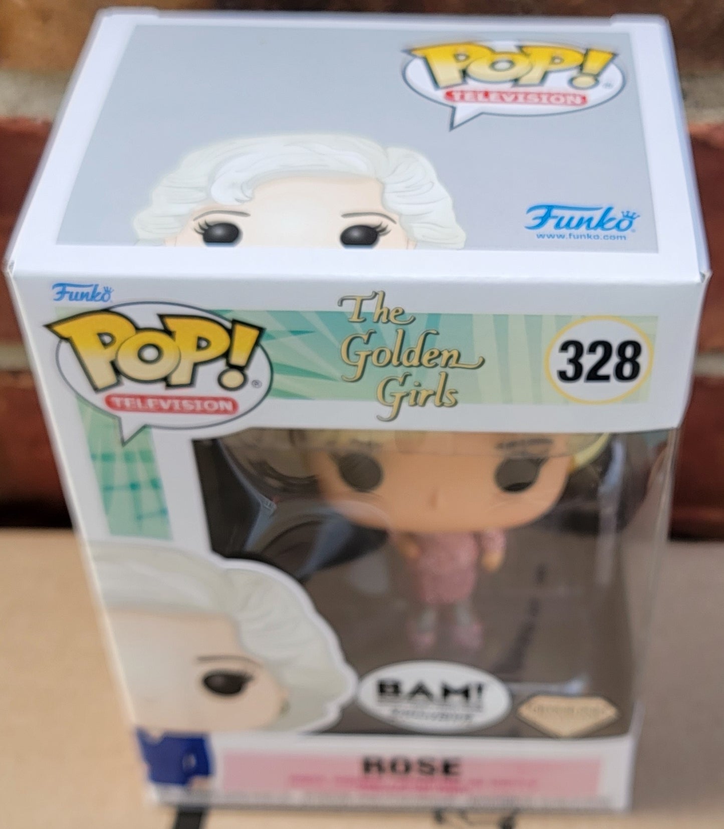Rose bam exclusive funko # 328 (nib)
