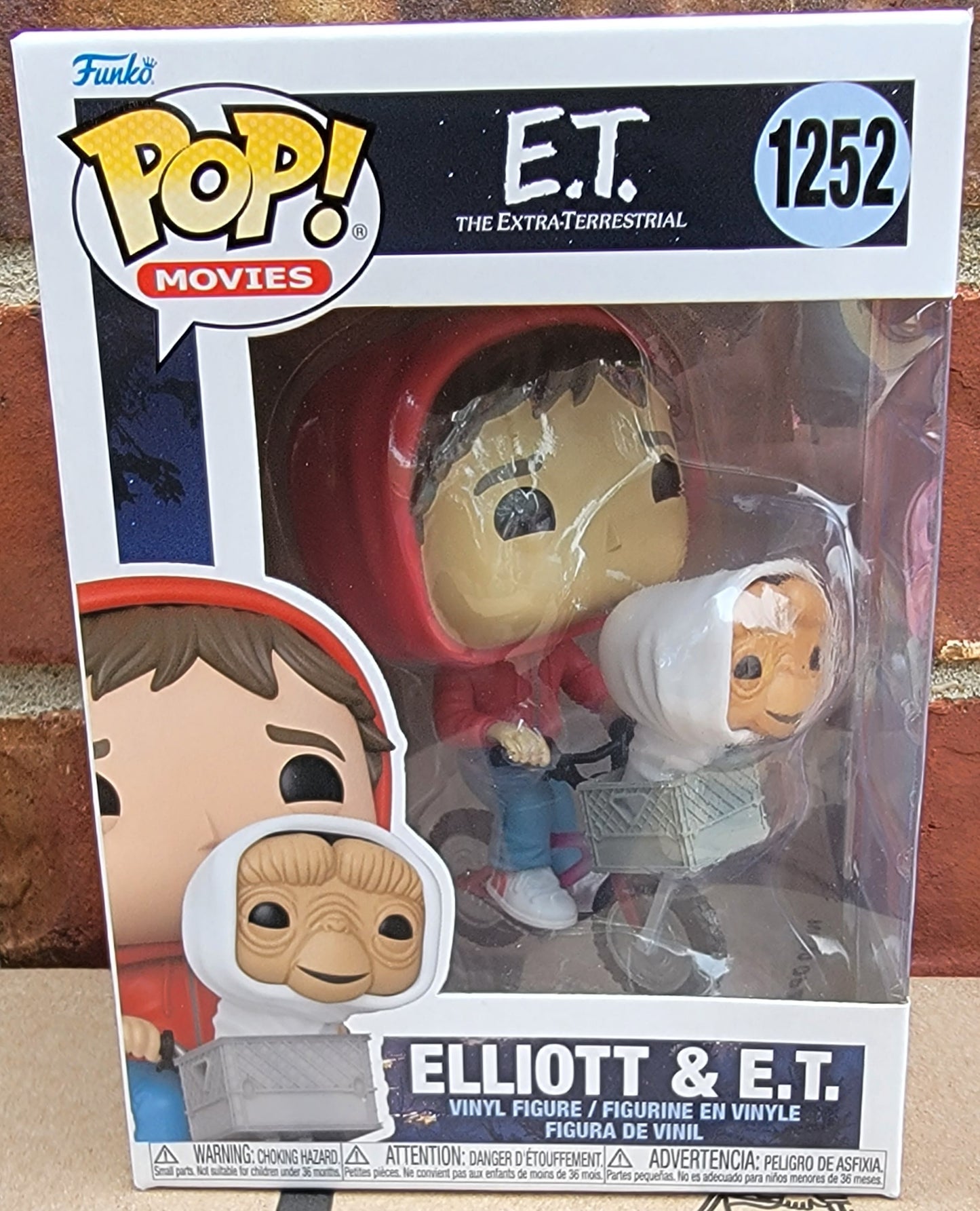 Elliot & e.t. funko # 1252 (nib)