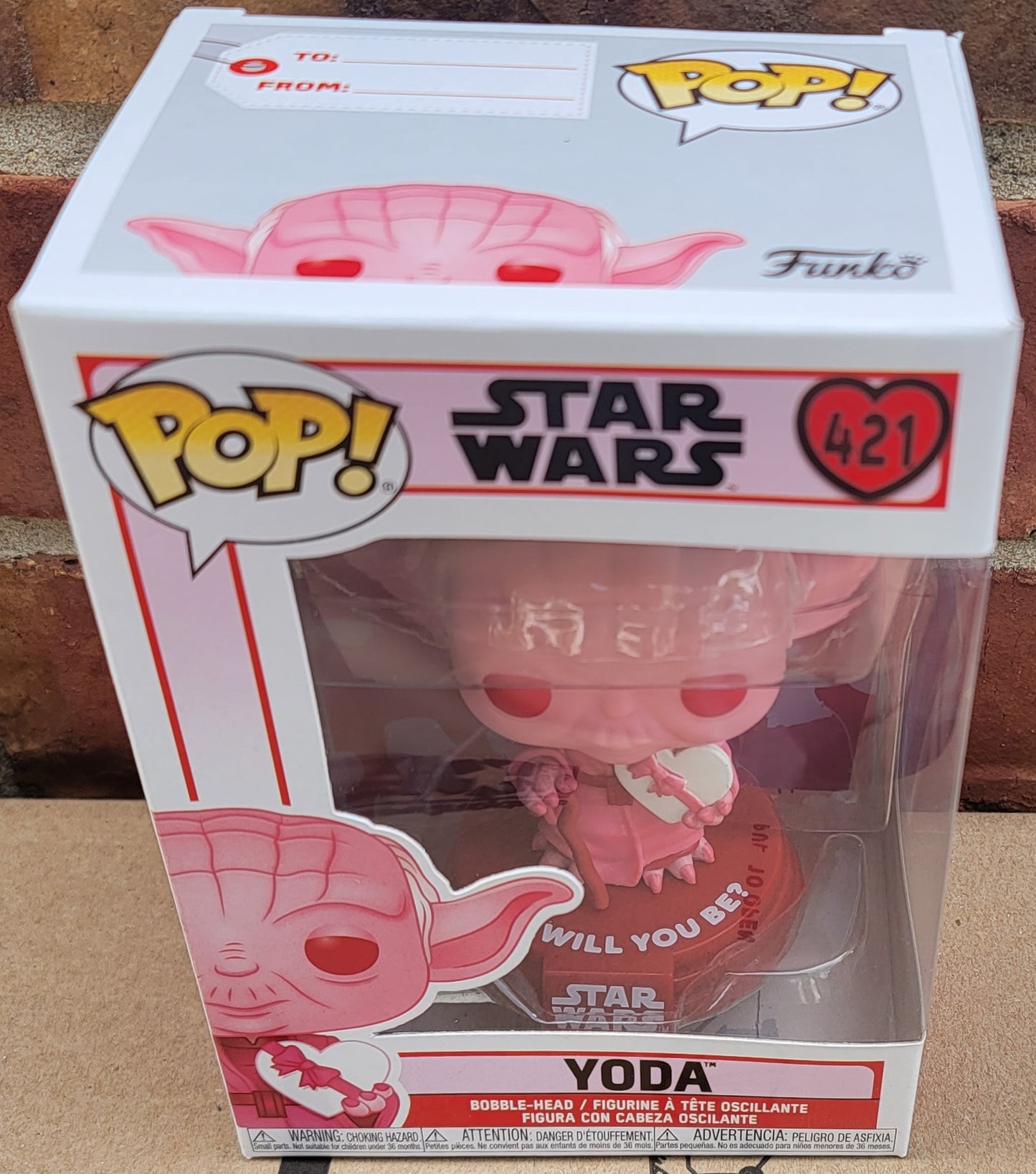 Yoda funko # 412 (nib)