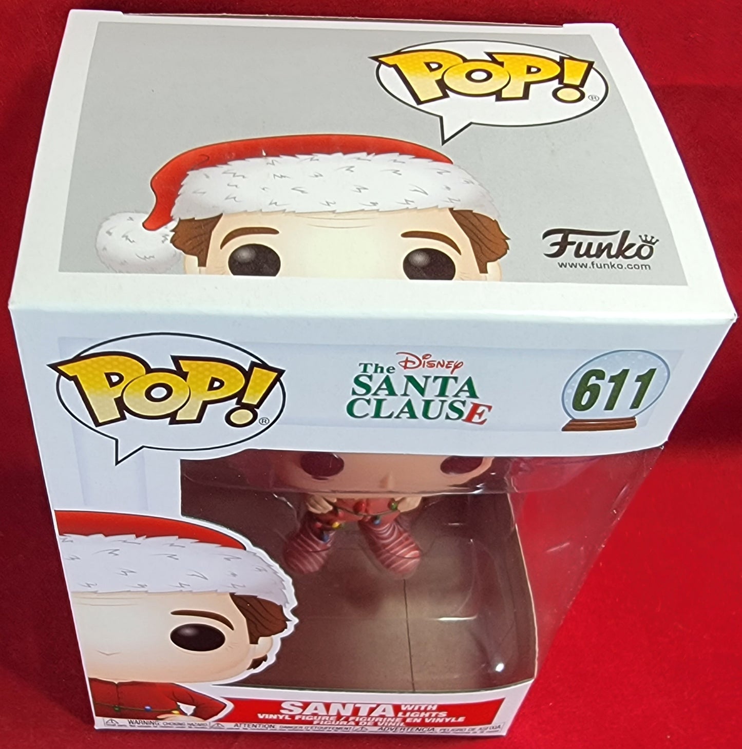 Santa with lights funko # 611 (nib)