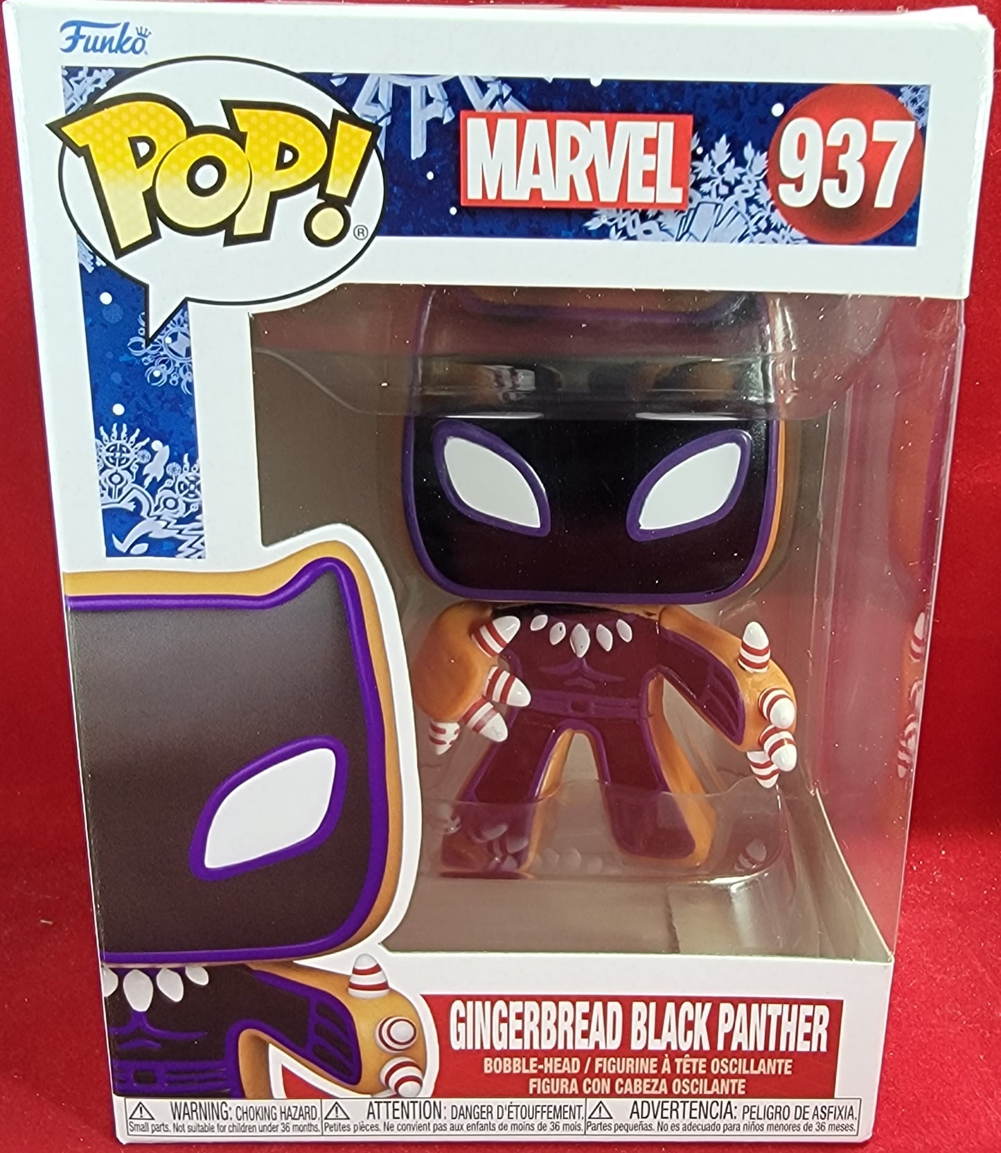 Gingerbread black panther funko # 937 (nib)
