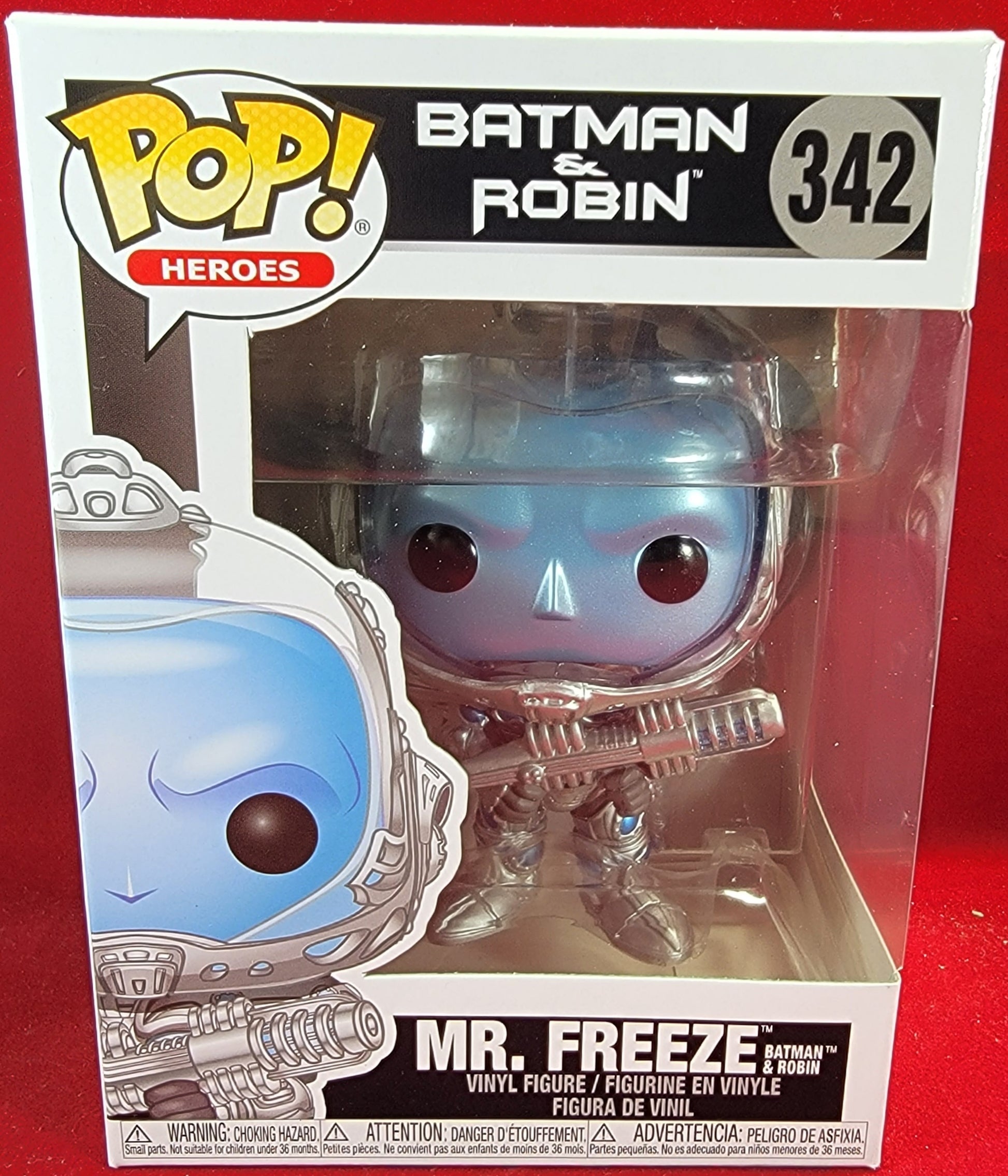 Funko POP! Batman & Robin Mr Freeze Vinyl Figure (342