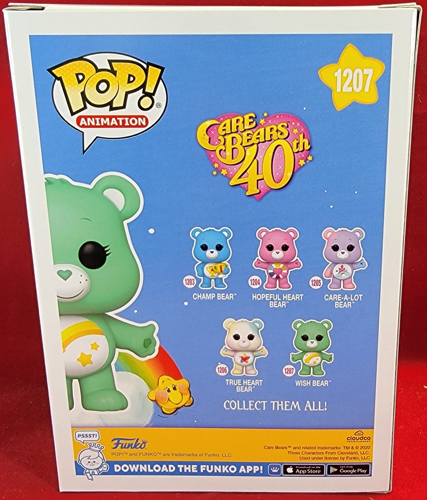 Wish bear chase funko # 1207 (nib)