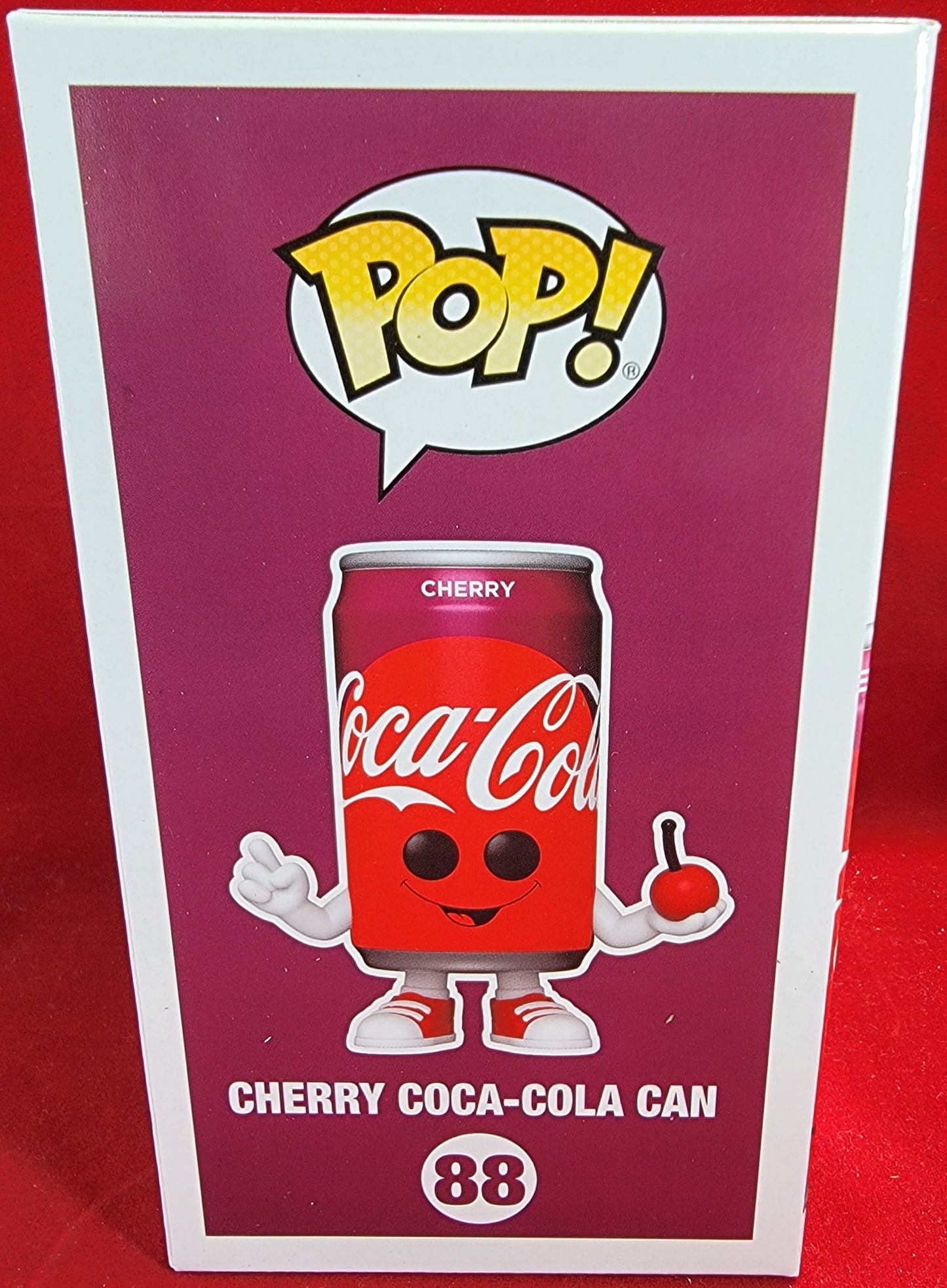 Cherry coca-cola can hot topic exclusive funko # 88 (nib)