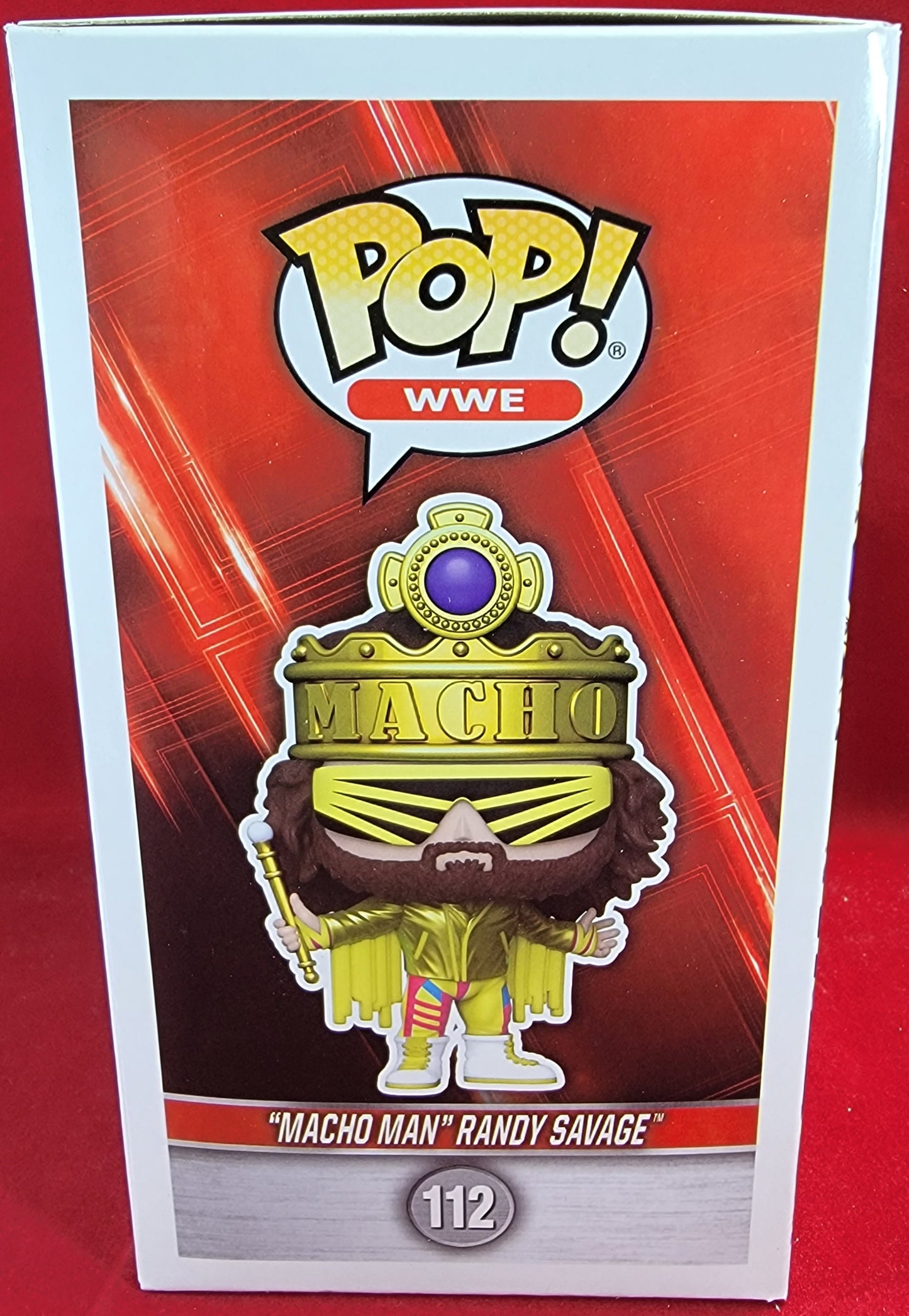 "Macho man" randy savage entertainment earth exclusive funko # 112 (nib)