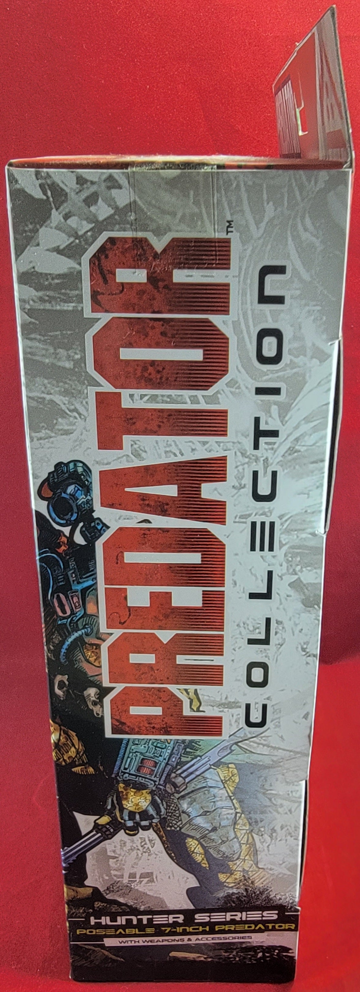 7 inch falconer hunter predator (nib) Brand new fully poseable Wal-Mart exclusive jungle hunter predator. 25 point articulation figure from lanard. Excellent condition except for one of the weapons is loose in the packaging.