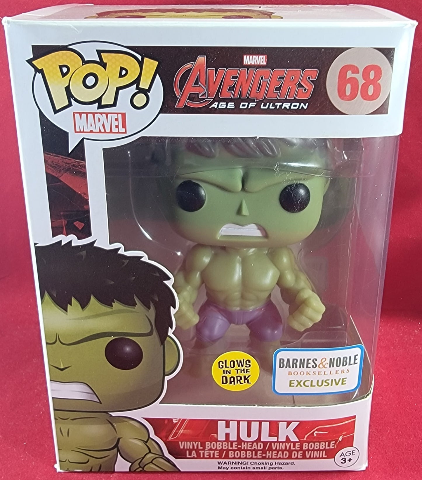 Hulk Barnes & Noble exclusive funko # 68 (nib)