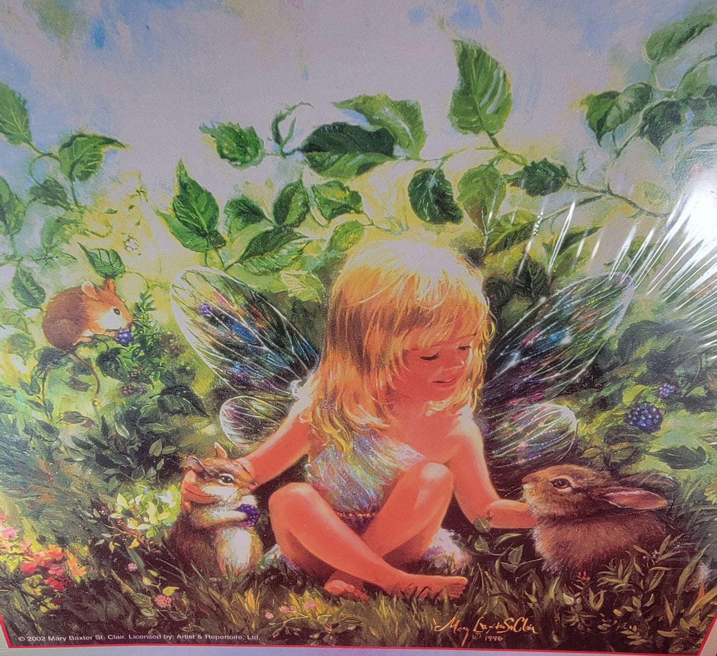 Best friends 550 piece 2002 puzzle (nib)
brand new sunsout 550 piece jigsaw puzzle by Mary Baxter st. Clair 1996. puzzle has a little fairy girl surrounded by natures pets sitting in the grass. item is brand new and sealed.