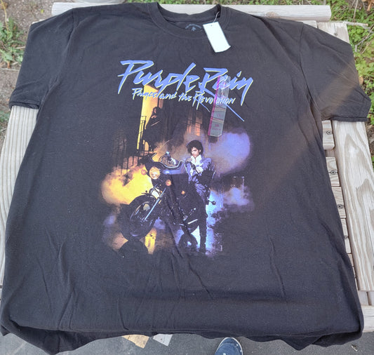 Brand new xxl purple rain t-shirt