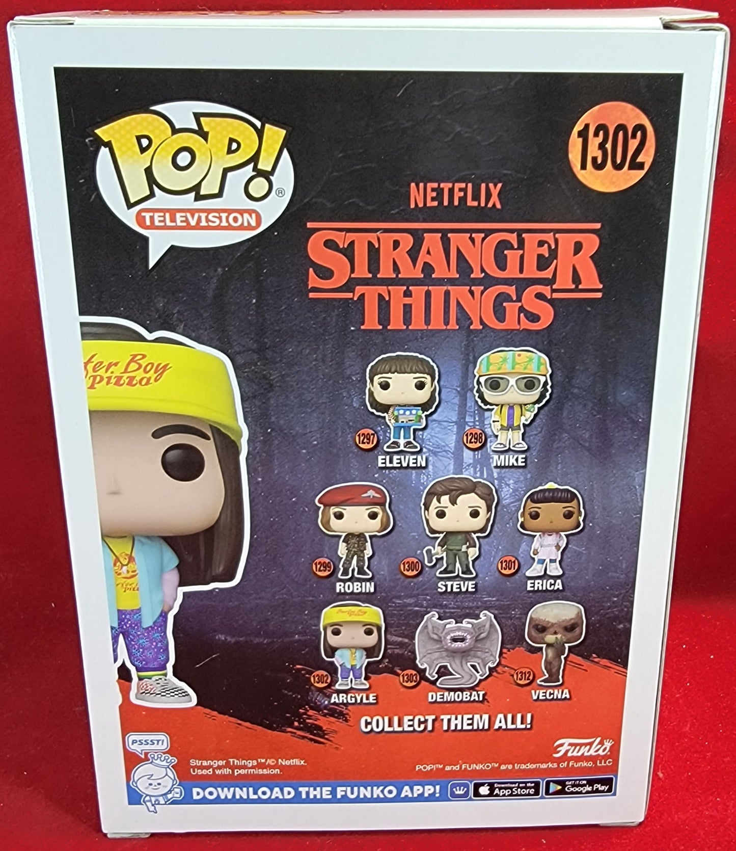 Argyle funko # 1302 (nib)
