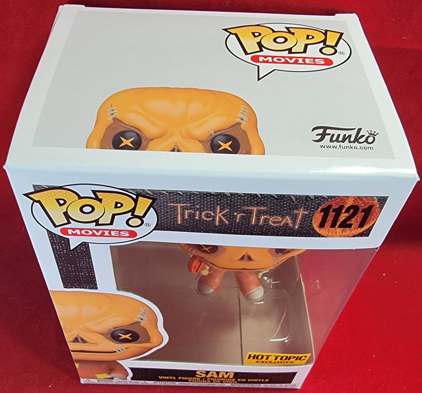 Sam hot topic exclusive funko # 1121 (nib)