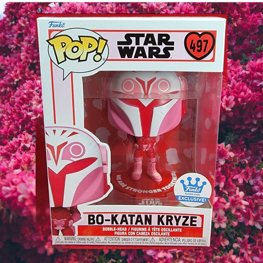 Bo-katan  kryze Valentines Funko # 497 Star Wars Pop (nib)