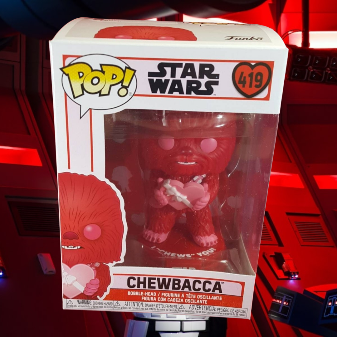 Chewbacca Valentine's Funko # 419 Star Wars Pop (nib) – SpeedAndGrace