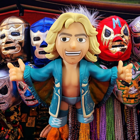 Blind box nature boy ric flair 2015
brand new nature boy ric Flair mini. funko figure is in blue and gold at 3 inches tall and 3 inches at its widest. figure has no flaws and will be delivered in original packaging.