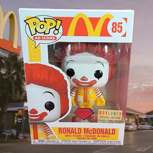 Ronald Mcdonald boxluch exclusive funko # 85 (nib)