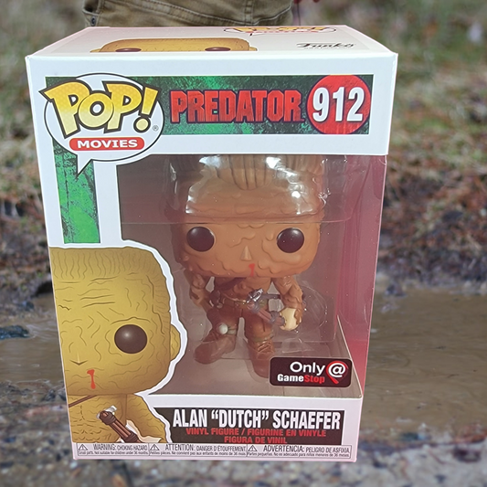 Alan "dutch" Schaefer gamestop exclusive funko # 912 (nib)