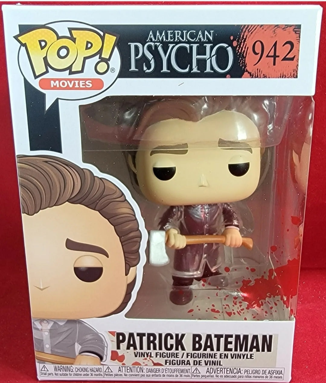 Patrick Bateman funko # 942 (nib)