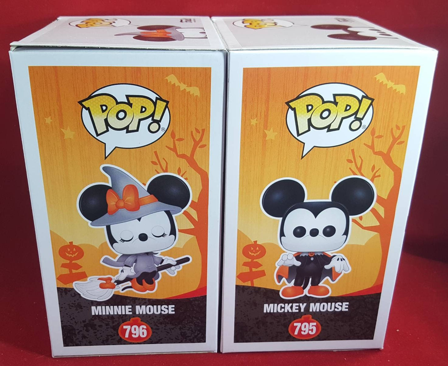 Mickey and Minnie Halloween Funko Set