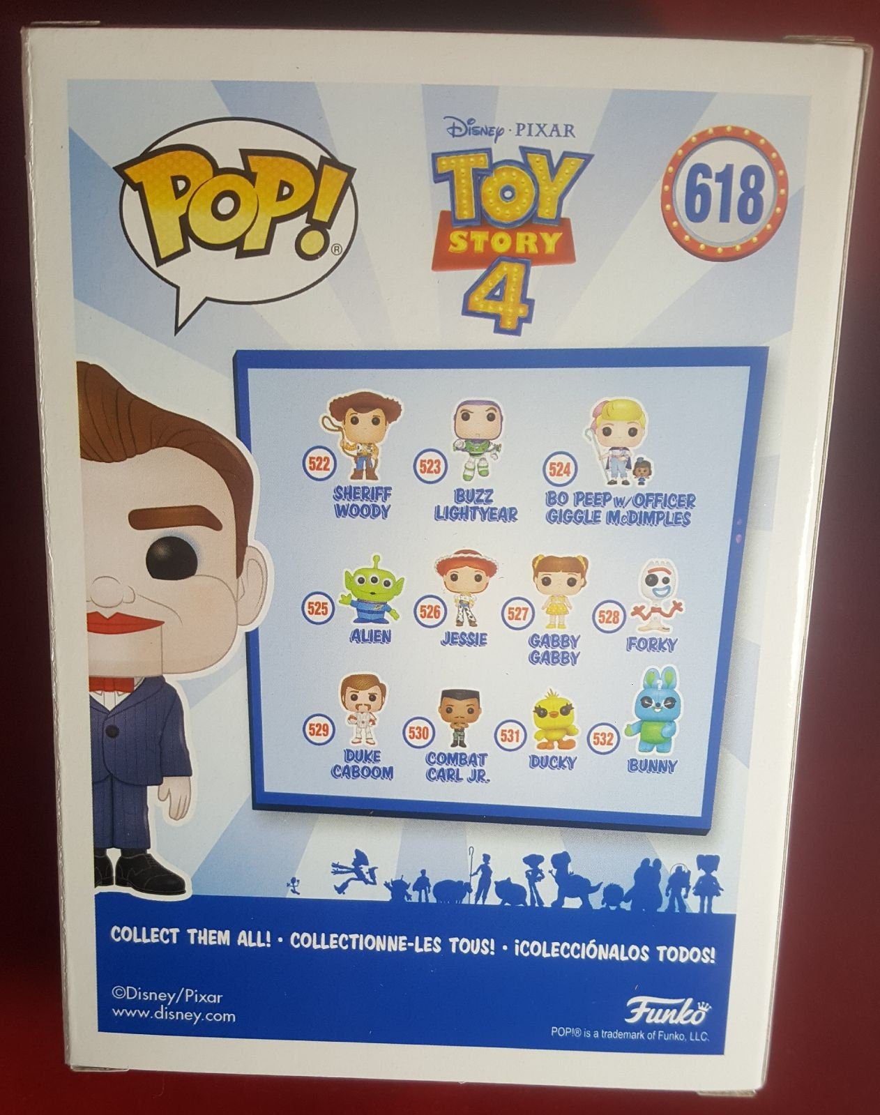 Funko Benson Toy Story 4 Limited Edition