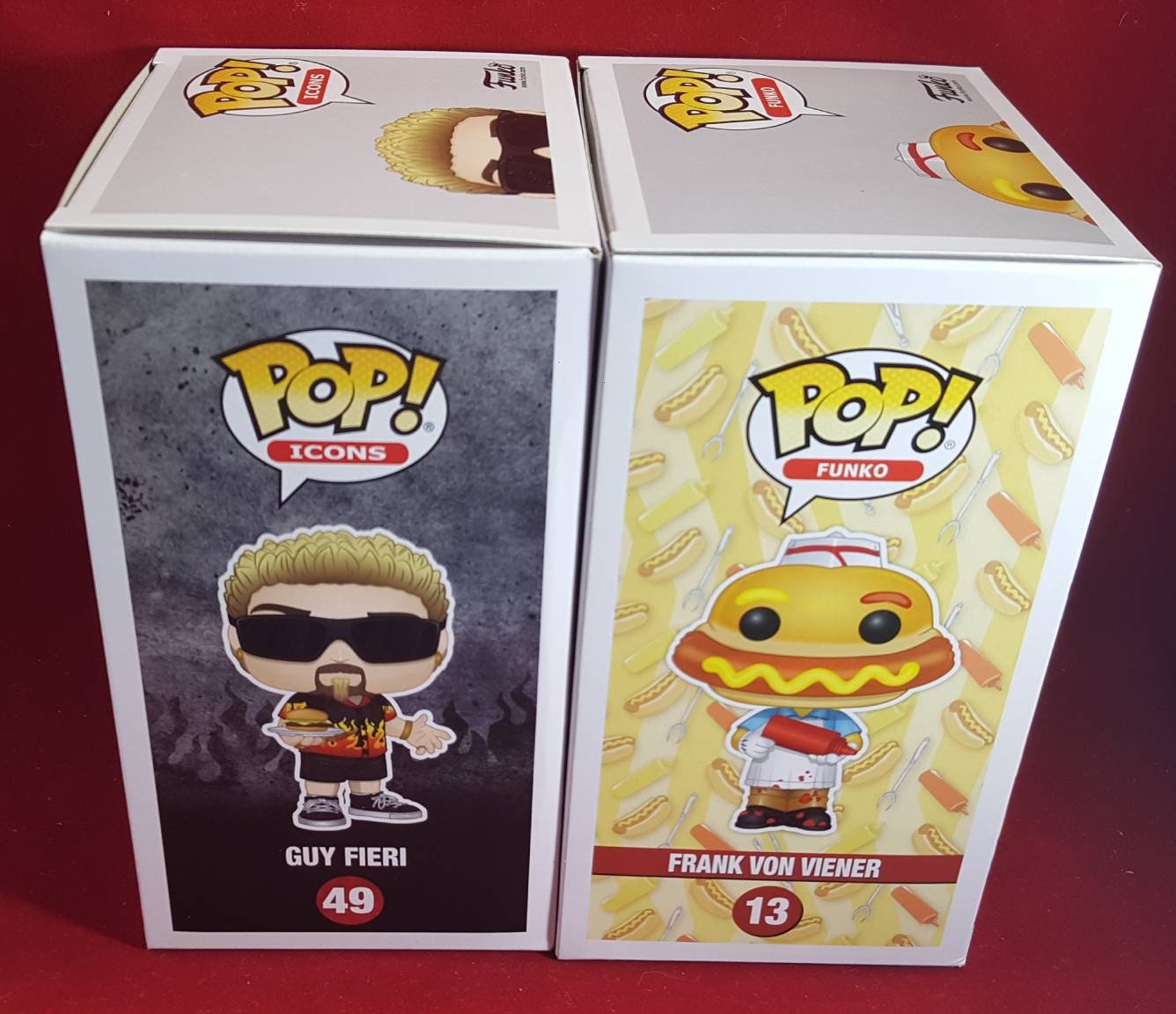 My chef funko set Guy Fieri and Van Viener