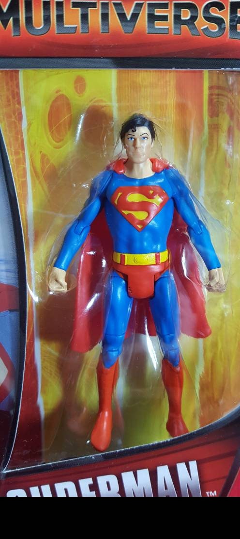 DC Multiverse 1978 Superman version  about 4 inches tall