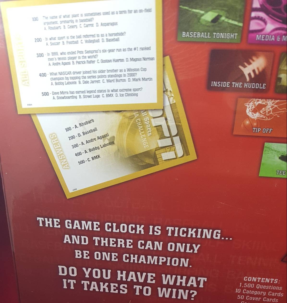 ESPN all sports trivia challenge game (nib) sealed