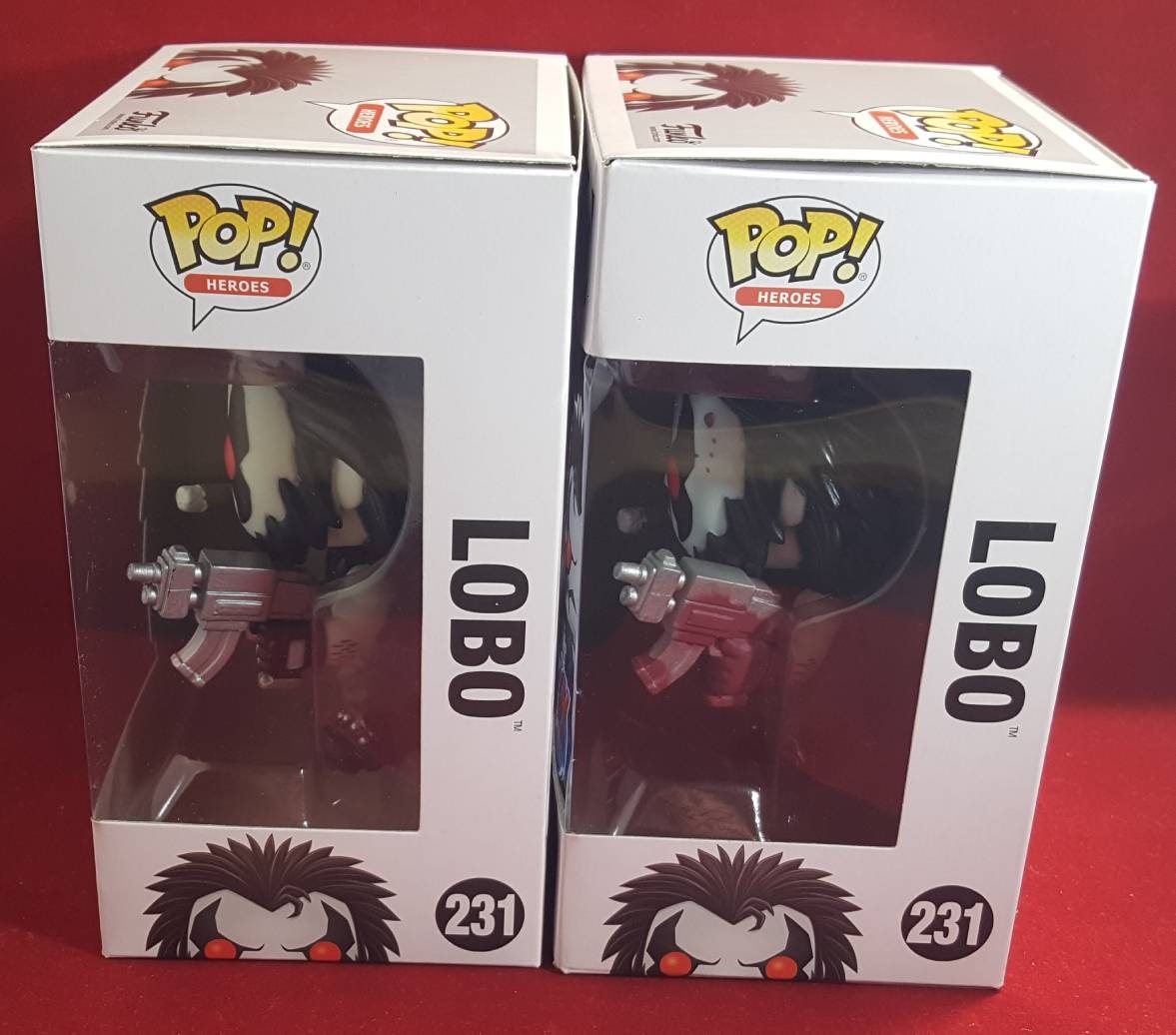 Set of Lobo funko bloody and non bloody version  funko (nib)