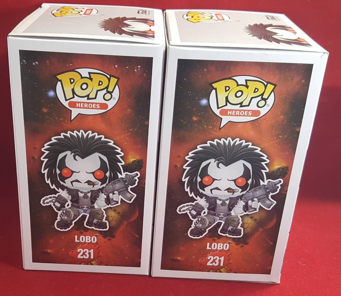 Set of Lobo funko bloody and non bloody version  funko (nib)