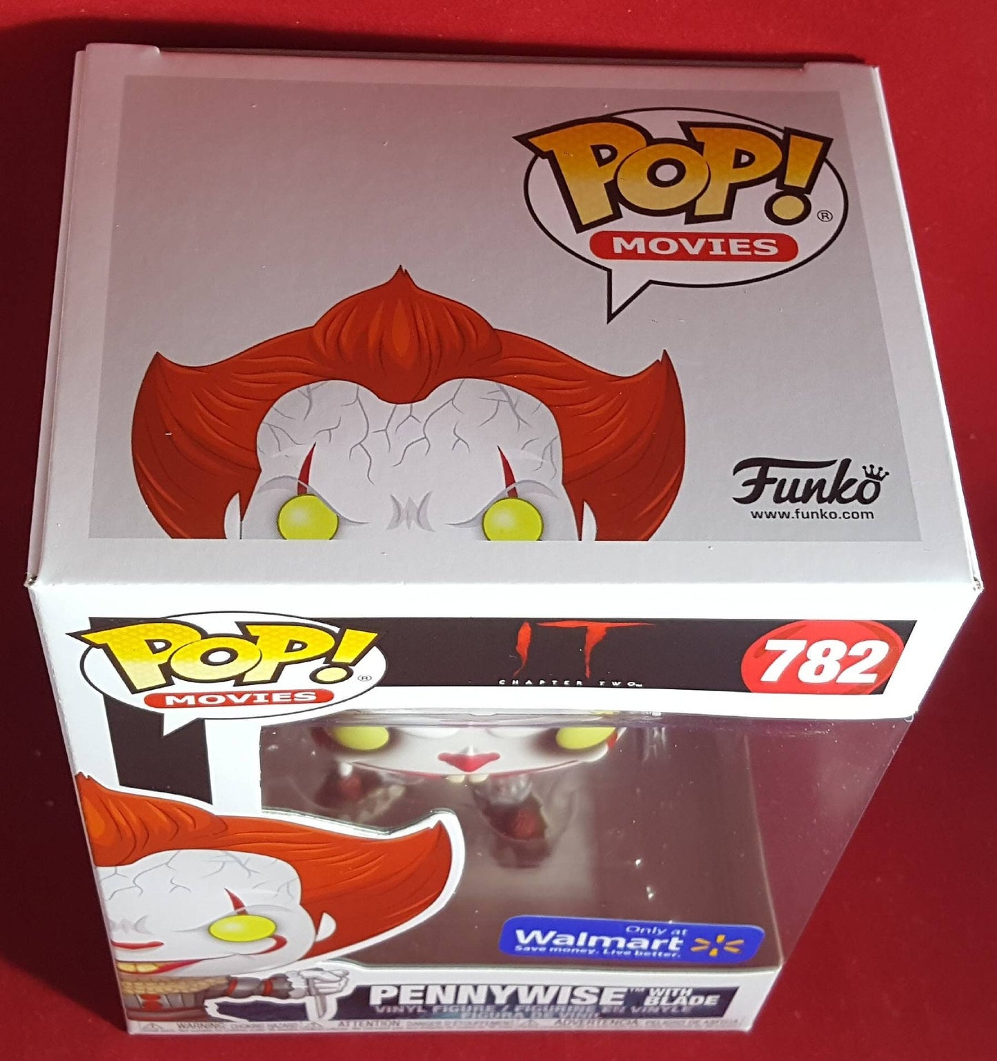 Pennywise with blade Wal-Mart exclusive 782 funko (nib)