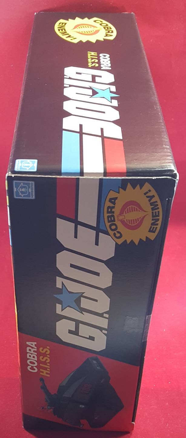 G.i. joe cobra h.i.s.s. reproduction with figure (nib)