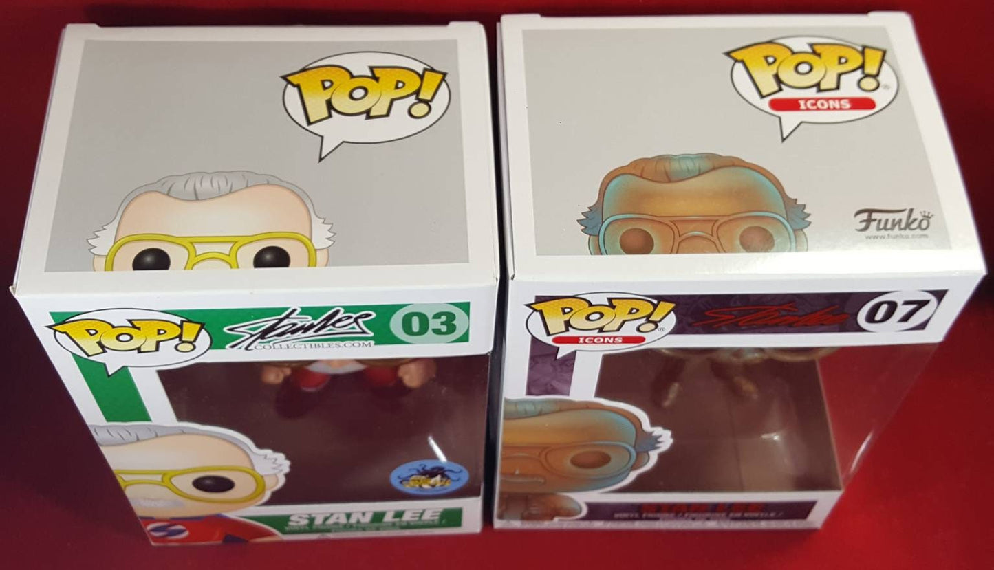 Stan lee funko set 03 and 07 (nib)