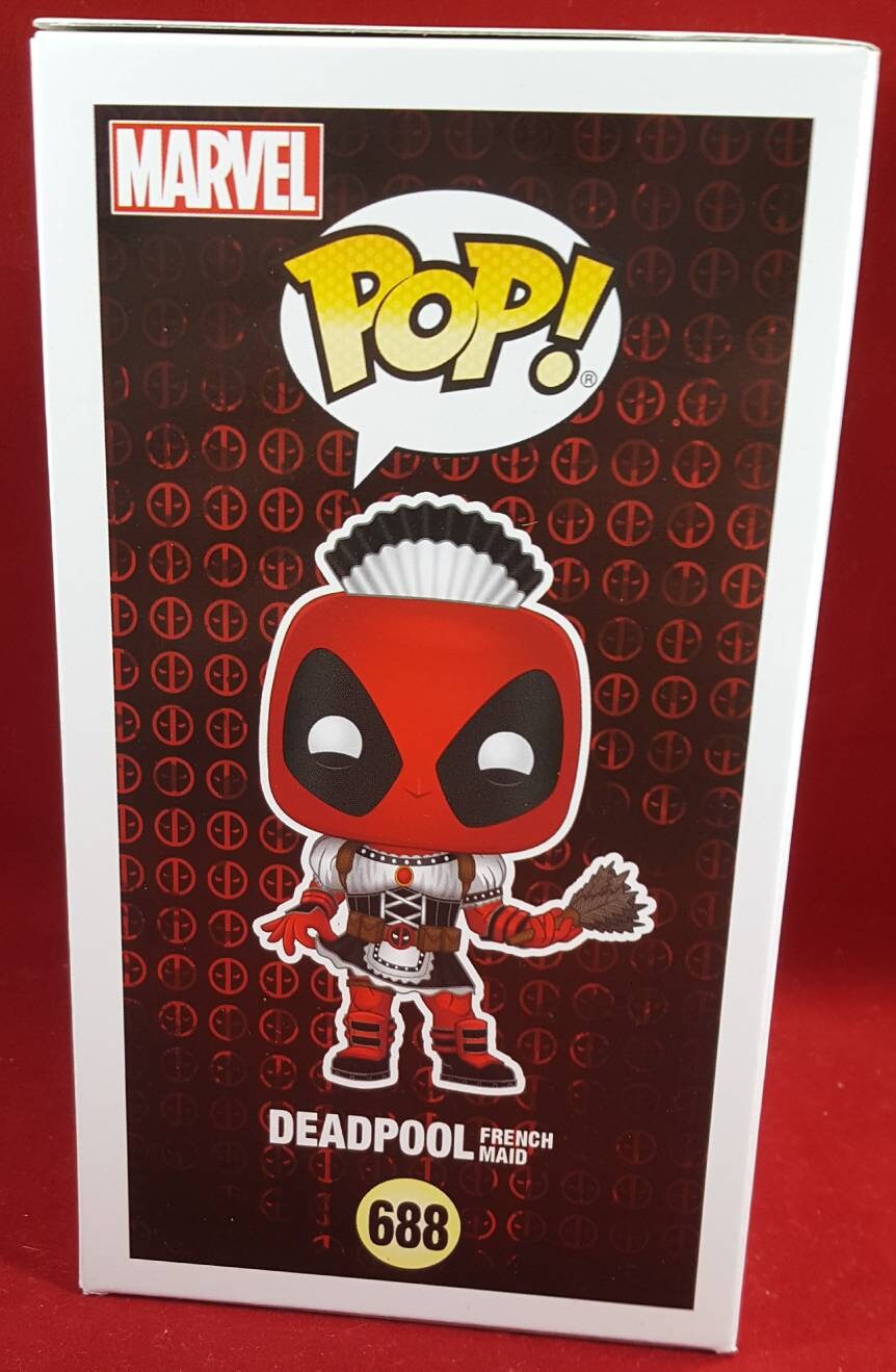 Deadpool as French maid exclusive funko 688 (nib)