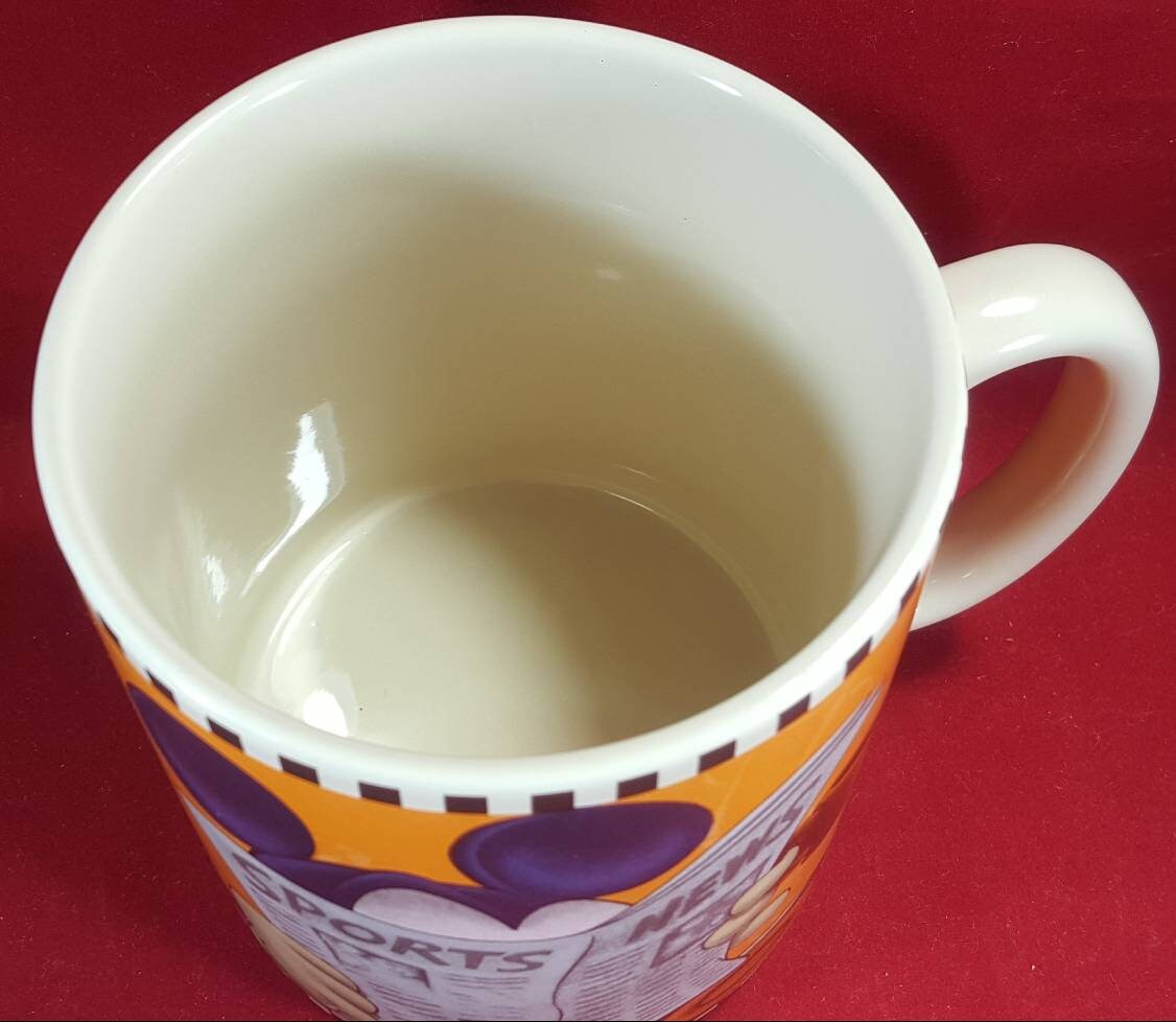 Oversized Mickey coffee mug go ahead, I'm all ears